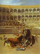 Francisco Jose de Goya Death of Picador USA oil painting artist